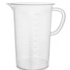 Measuring Jug, 2000mL - Polypropylene Plastic - Raised Graduations