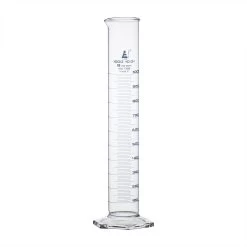 Graduated Cylinder, 1000ml - Class B - Blue Graduations - Hexagonal Base