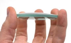 Double Convex Lens, 150mm Focal Length, 3" (75mm) Diameter - Spherical, Optically Worked Glass Lens - Ground Edges, Polished - Great For Physics Classrooms - -Laboratory Instrument Store wnviuxmbrkayjfe4vtl6