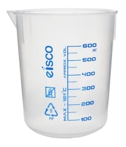 5 Piece Beaker Set, Polypropylene - 50ml, 100ml, 250ml, 600ml & 1000ml - Screen Printed Graduations - With Spout -Laboratory Instrument Store wvxbofs4mdtkdr12wwo4 d6b79359 91da 47d2 86df 0a0d2e5cedfd