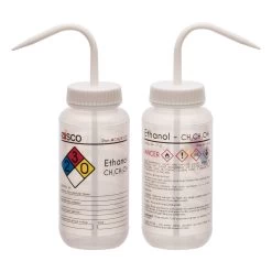 Wash Bottle For Ethanol, 500ml - Labeled With Color Coded Chemical & Safety Information (4 Colors) - Wide Mouth, Self Venting, Low Density Polyethylene - 8 Wash Bottle For Ethanol, 500ml - Labeled With Color Coded Chemical & Safety Information (4 Colors) - Wide Mouth, Self Venting, Low Density Polyethylene - -Laboratory Instrument Store ww3ugdm8bfetw7nfgdfu