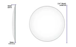 12PK Watch Glasses, 2.4" (6cm) - Cover Lids For Beakers & Flasks - Evaporation Dish -Laboratory Instrument Store wzvuvu89qsjgahjkyhuf