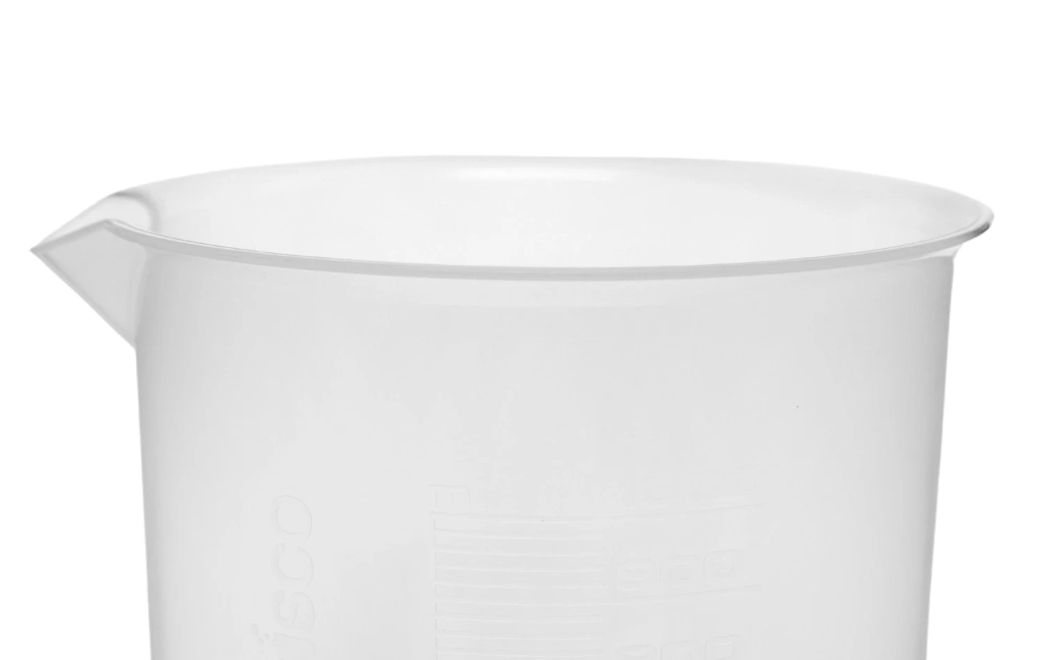 12PK Plastic Beakers, 1000ml - Polypropylene - Raised Graduations 4 12PK Plastic Beakers, 1000ml - Polypropylene - Raised Graduations - Image 4