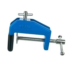 Heavy Duty Table Clamp - Vinyl Coated Grip - Rod/Pulley Holder -