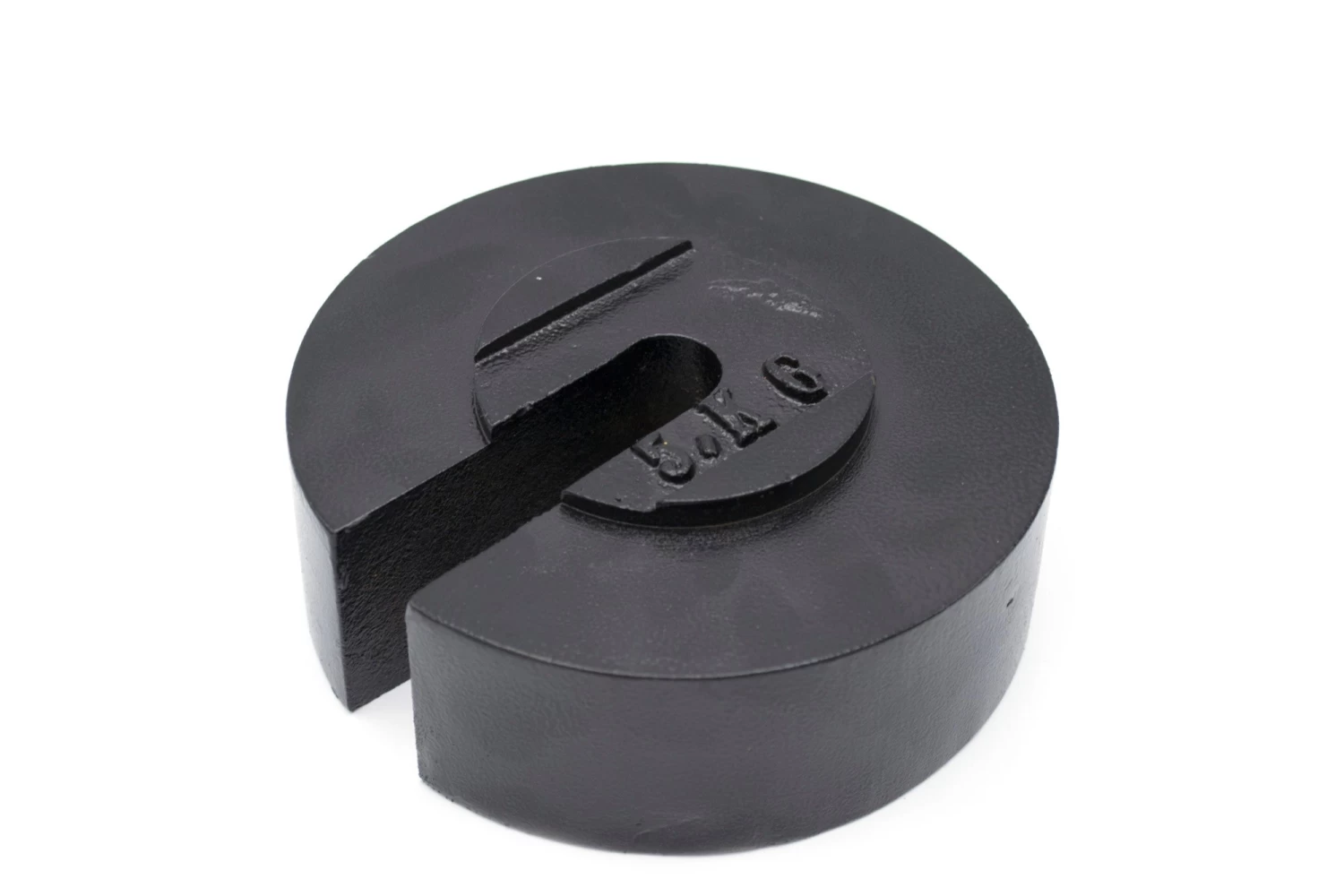 5kg Slotted Mass - Cast Iron - 1 5kg Slotted Mass - Cast Iron -