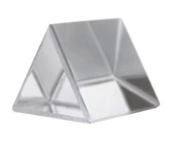 Equilateral Prism - 50mm Length, 1" (26mm) Faces - Optical Quality Glass