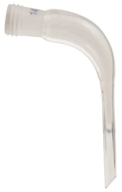 Adapter Receiver, Socket Size 14/23, Screw Thread, 4" Long, Borosilicate Glass -