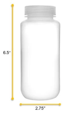 6PK Reagent Bottles, 500ml - Wide Neck With Screw Cap - Polypropylene -Laboratory Instrument Store yhrra9mpxw9iv5iydp3n 22ae739d 8a7b 4ad7 94b6 b0dec5300abc