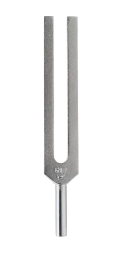 Tuning Fork, 512Hz Frequency - Note "C" - Aluminum With Round Stem