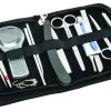 Dissection Set, Advanced, 14 Pcs - Stainless Steel - Leather Storage Case