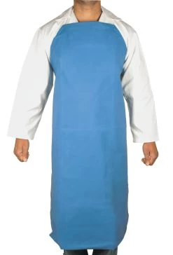 Adult Apron, 42 Inch - Adjustable Ties - Flexible Rubber