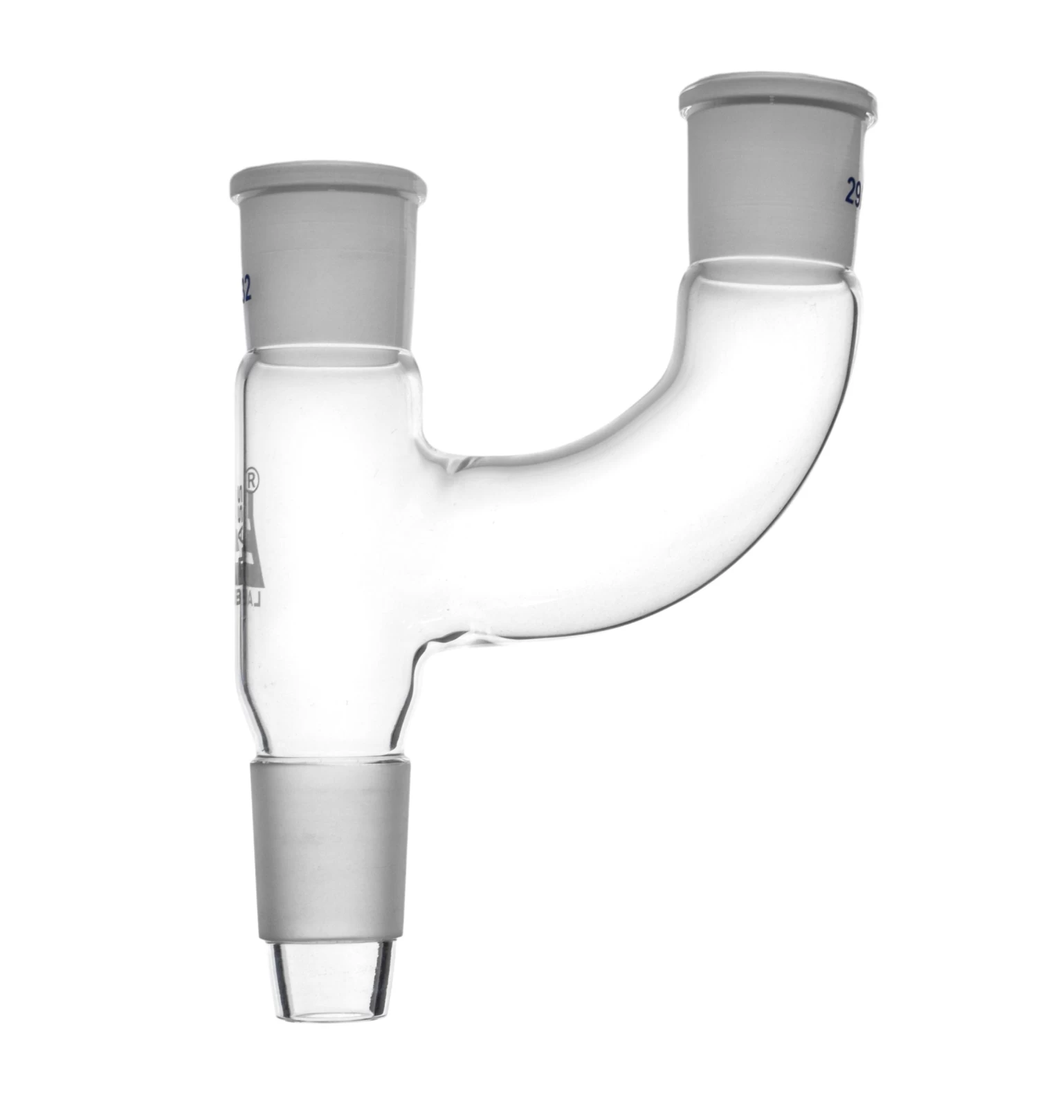 Adapter Multiple - Two Necks Parallel, Socket Size 29/32, Cone Size 29/32 3 Adapter Multiple - Two Necks Parallel, Socket Size 29/32, Cone Size 29/32 - Image 3