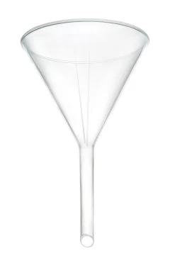 Filter Funnel, 5.7" - Polyethylene Plastic - Chemical Resistant