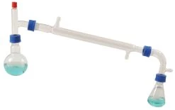 Vacuum Distillation Set, Size 24/29 Joints, 5 Pieces, Borosilicate Glass -